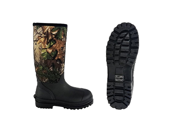 short rubber garden boots